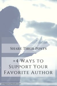 Author Support Newsletter subscribe pinterest