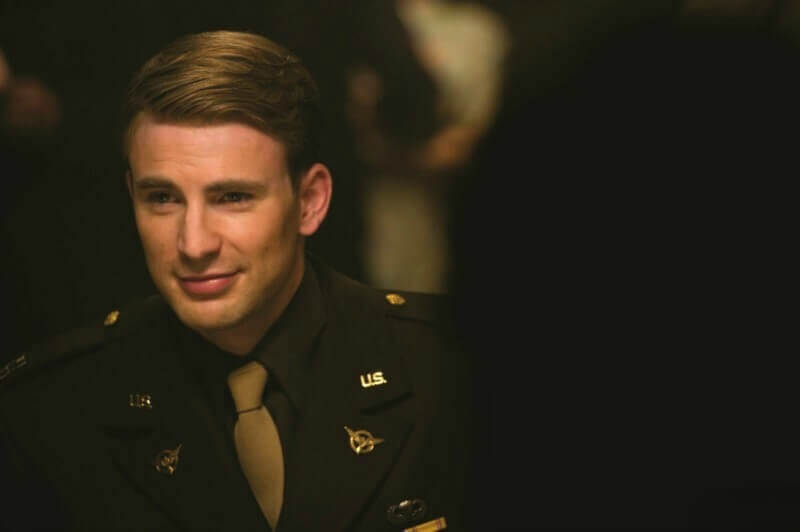 CAPTAIN AMERICA FIRST AVENGER Chris Evans as Steve Rogers DisneyMarvel