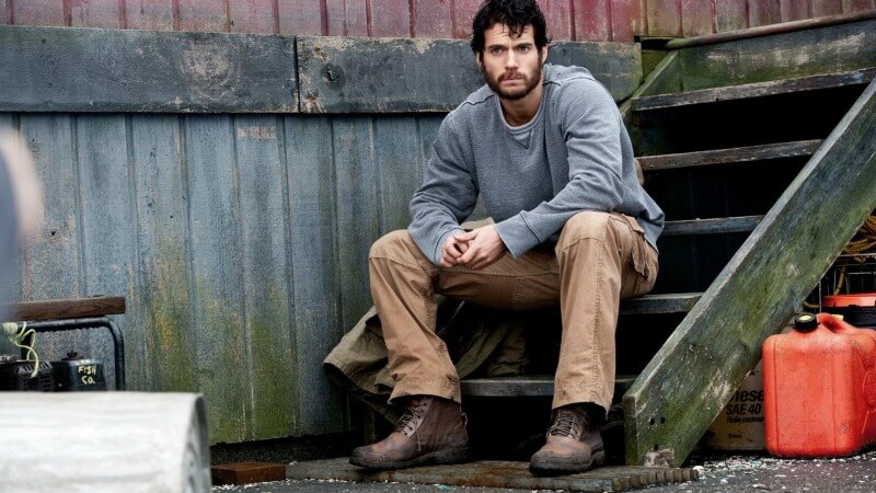 MAN OF STEEL Henry Cavill as Clark Kent Warner Bros