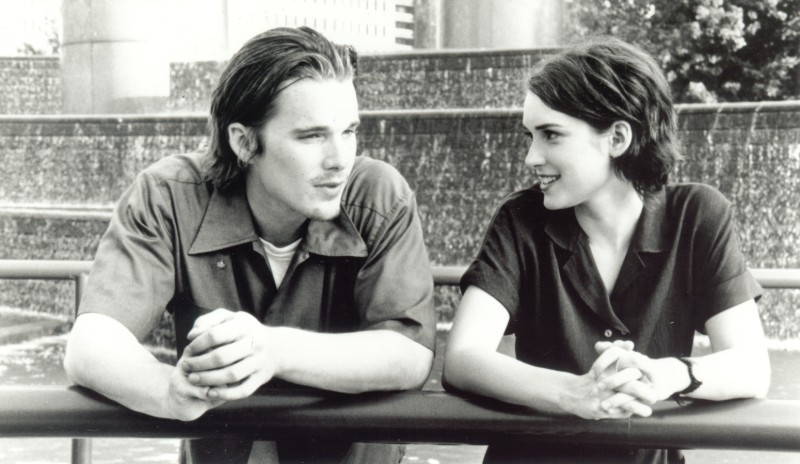 REALITY BITES Ethan Hawke as Troy Dyer Winona Ryder as Lelaina Pierce Universal