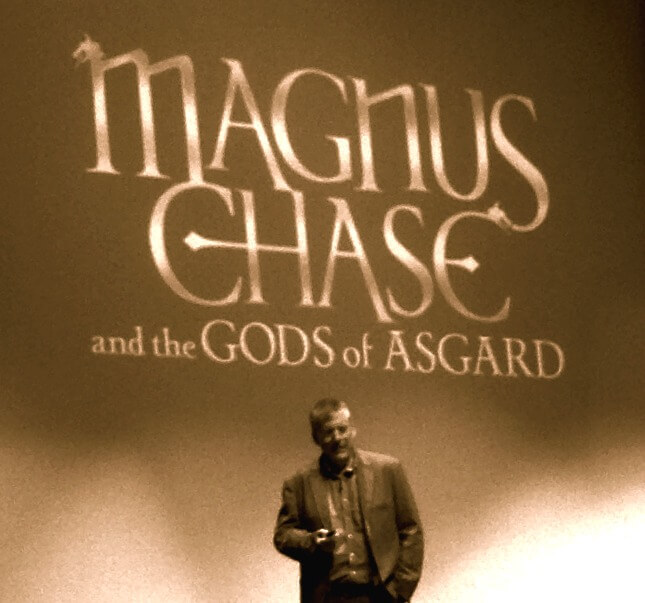 Rick Riordan Magnus Chase event