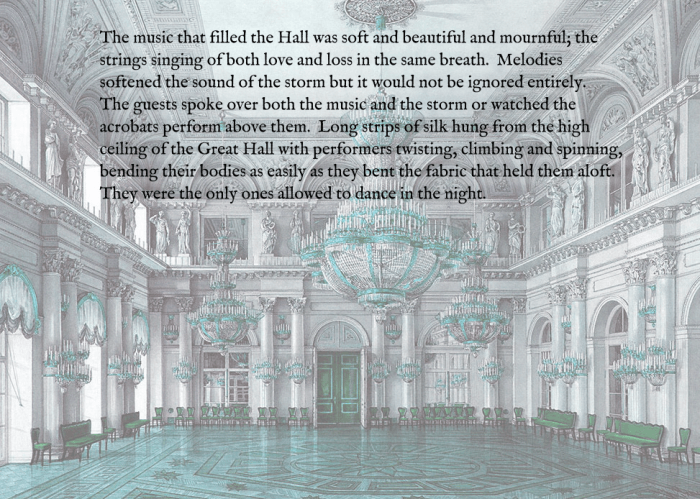 Russian Winter Palace Concert Hall Enchanted Storms quote