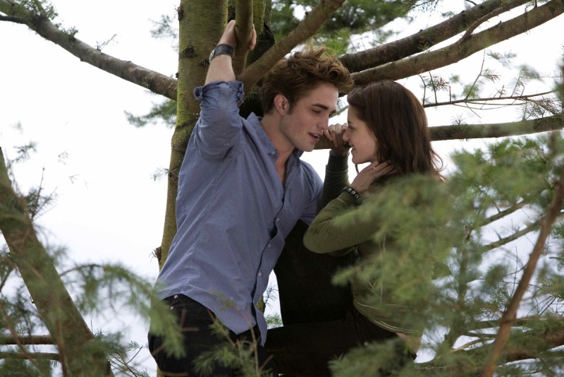 TWILIGHT behind the scenes Kristen Stewart as Bella Swan Robert Pattinson as Edward Cullen Summit