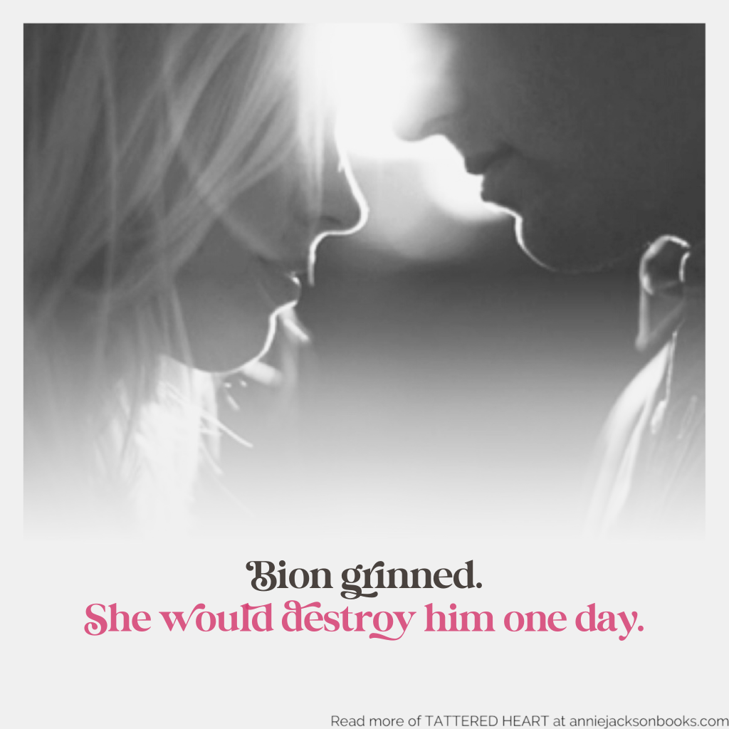 Tattered Heart quote Bion grin