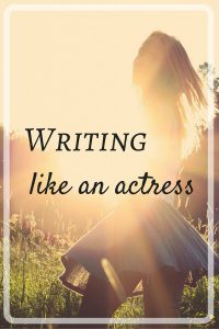 Writing like an actress pinterest
